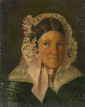 Portrait of an Older Woman in a Bonnet, 1844.