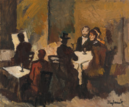 Company in a Coffee Shop, 1941-1942.