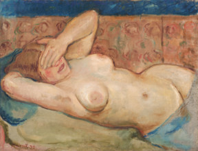 Reclining Nude (Shy), 1930.