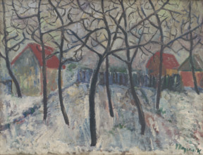 Trees in a Garden, around 1933.