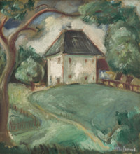 Landscape near Trebon, 1932.