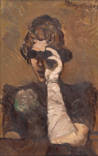 A Lady with Opera Glasses, 1941.