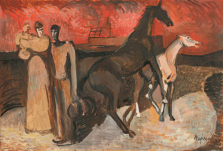 Fire - Refugees, 1938.