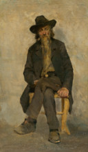 Study of a Seated Old Man, around 1894.