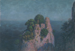 Seascape with Rocks, early 20th century.