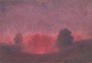 Doberdò - scene from the First World War, early 20th century.