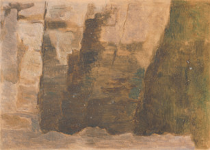 Brown rocks, early 20th century.
