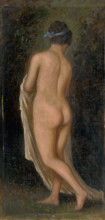 Study of a Standing Female Nude, 1880-1900.