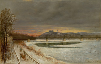 View of Bratislava, 1891.