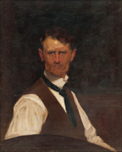 Self-Portrait in a White Shirt, 1910-1915.