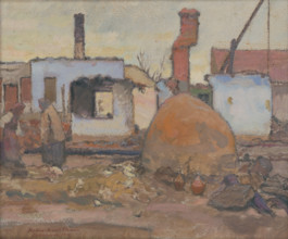 After the Passage of [to?] the Front, 1916.