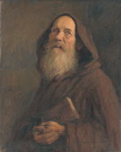 Study of a monk, c1899.
