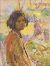 Study of a young woman, c1940.