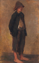 Study of a standing boy, c1900.