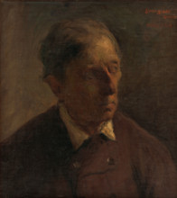Head Study of a Man, around 1899.