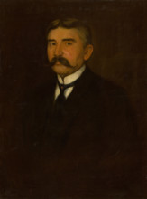 Portrait of the artist's father, 1905-1910.