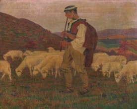 Autumn evening mood, 1905.