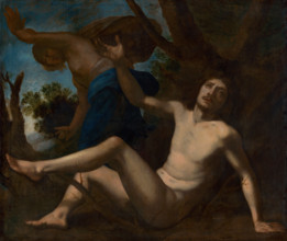 Saint Benedict Escapes Temptation, 1630-1650.