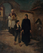 Going to care for the sick, 1901.