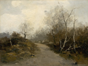 Forest road, 1880-1900.