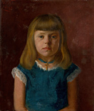Portrait of a girl, 1885.