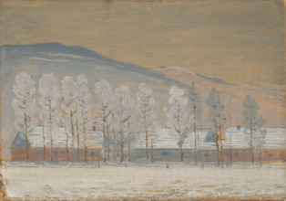 Winter landscape near Zdiar, 1900-1910.