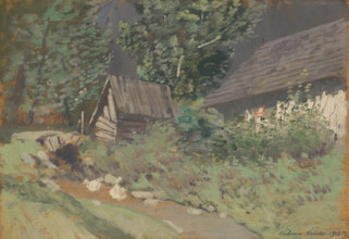 Behind the Barn, 1918.