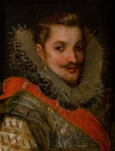 Portrait of Alexander Farnése, c1565. Probably by Frans Pourbus the Elder.