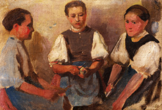 Three Girls, 1913.