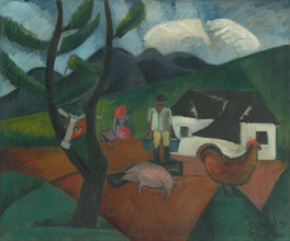 Farmyard, 1923.