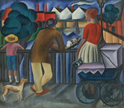 Urban scene, 1924.
