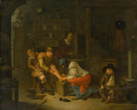 At the Apothecary's, 1656.
