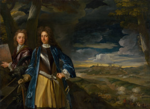 Generals Michael and John Richards, Battle of Belgrade, 1688, (1675-1723).