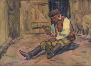 Study for the Painting Farrier, around 1935.
