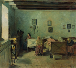 Old People's Home in Pezinok, around 1908.