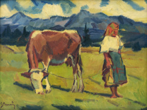 In the Pasture, 1937-1938.