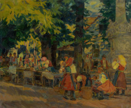 Fair in Marianka, around 1943.