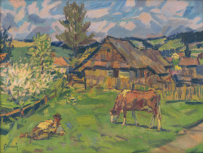 Spring in Zdiar, around 1936.