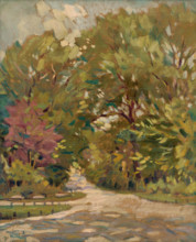 Spring in Petrzalka, 1921.