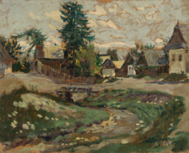 A Village Brook, 1935-1940.
