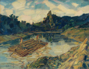 Rafters. On the River Orava, 1935-1940.