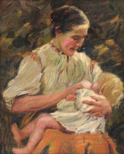 Mother Nursing, 1923.