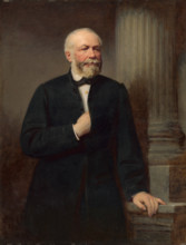 Portrait of Fiedler, a banker from Kosice, 1864.