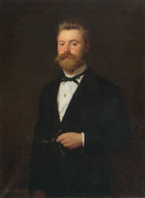 Official portrait of Gejza Bencúr, 1872.