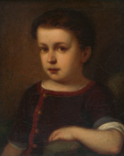 Portrait of a child, c1865.