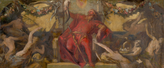 Gambrinus - Study for the Decorative Panel, 1875-1884.
