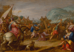 Carrying of the Cross, 1587.