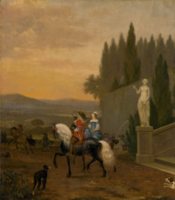 Departure to the Hunt, 1674.