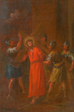 Jesus Carries His Cross. Study for the Stations of the Cross II, before 1781.