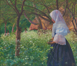Girl in a Folk Costume, 1914.
